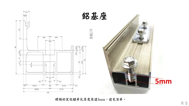 宇奇隱形鐵窗各部件作用講解PPT5